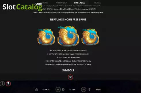 Скрин5. Shark Spin слот