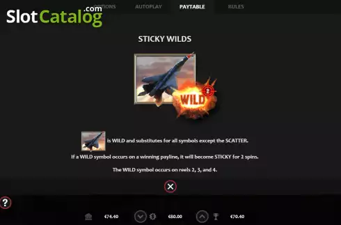 Скрин5. Wings of Victory слот