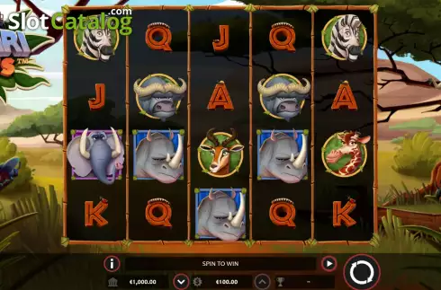 Скрин2. Safari Spins слот