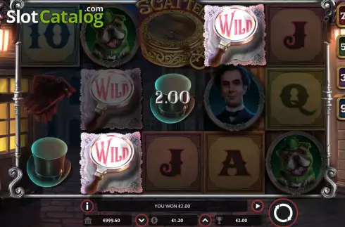 Скрин3. Sherlock and the Mystic Compass слот