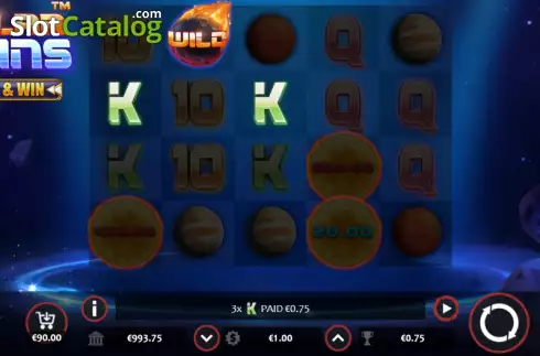 Скрин3. Solar Spins (Nucleus Gaming) слот