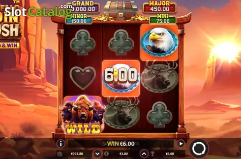 Скрин3. Buffalo Coin Rush слот