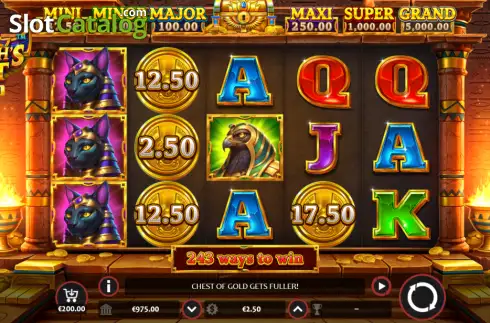 Скрин2. Pharaoh's Vault - Hold & Win слот
