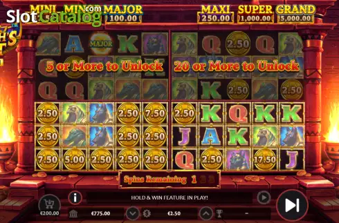 Скрин3. Pharaoh's Vault - Hold & Win слот