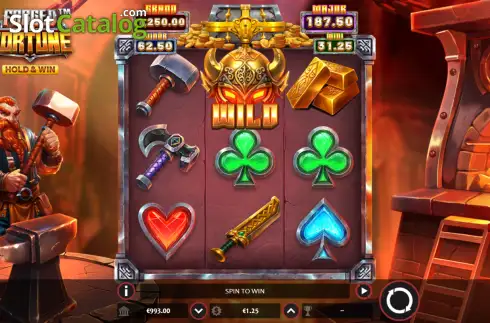 Скрин2. Forged in Fortune слот