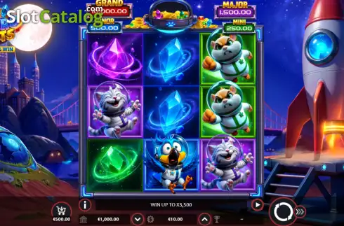 Скрин2. Astro Pets Hold & Win слот