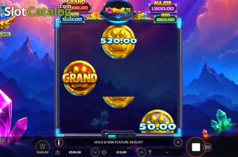 Скрин3. Astro Pets Hold & Win слот