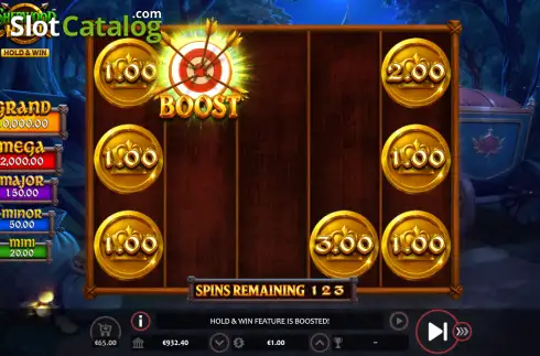 Скрин3. Sherwood Heist Hold & Win слот