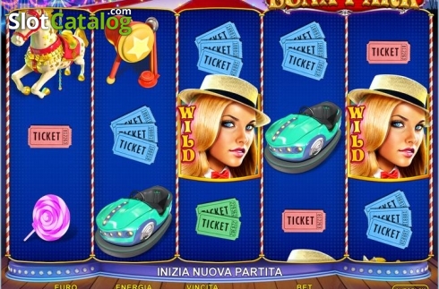 Скрин2. Luna Park слот