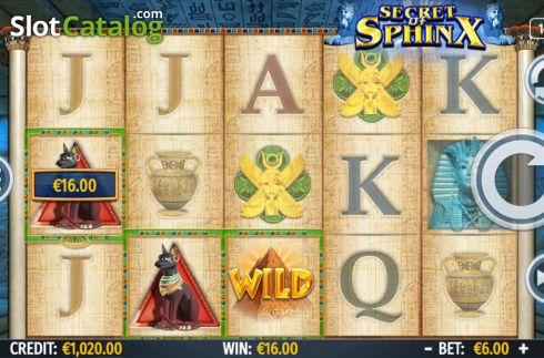 Скрин4. Secret of Sphinx слот