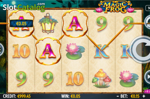 Скрин3. Magic Frog слот