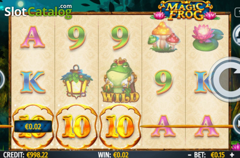 Скрин5. Magic Frog слот