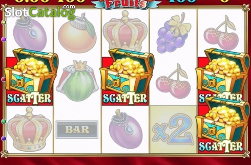 Скрин7. Royal Fruits (Octavian Gaming) слот