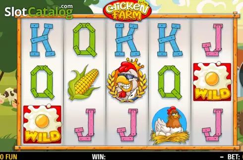 Скрин2. Chicken Farm (Octavian Gaming) слот