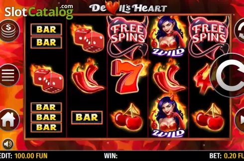 Скрин2. Devils Heart слот