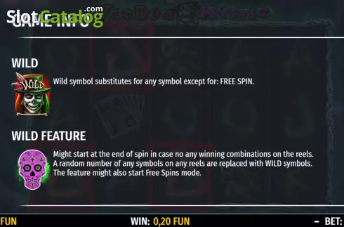 Скрин7. Voodoo Mystic слот