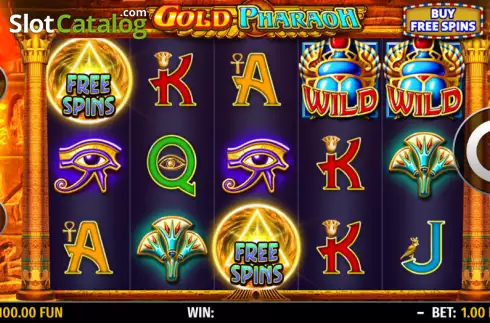 Скрин2. Gold Pharaoh слот