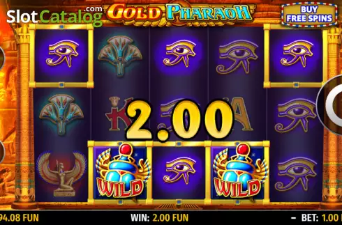 Скрин4. Gold Pharaoh слот