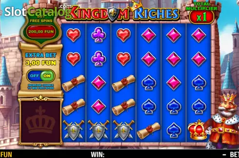 Скрин2. Kingdom Riches (Octavian Gaming) слот