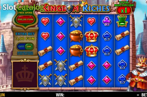 Скрин3. Kingdom Riches (Octavian Gaming) слот