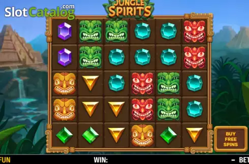 Скрин2. Jungle Spirits слот