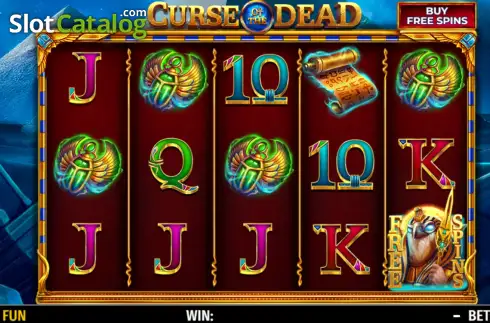 Скрин2. Curse of the Dead слот