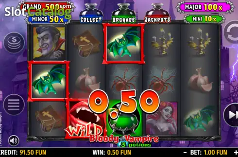 Скрин3. 3 Potions Bloody Vampire слот