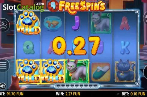 Скрин3. Purrfect Riches слот