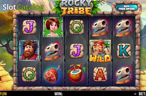 Скрин2. ROCKY TRIBE слот