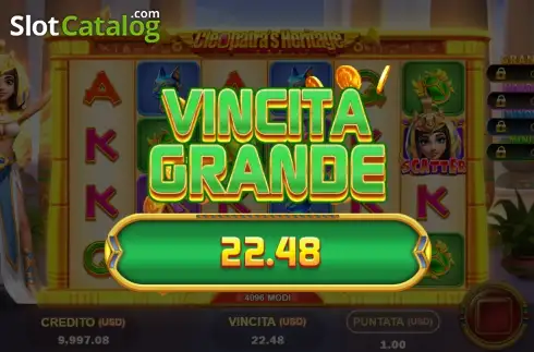 Скрин3. Cleopatra's Heritage слот