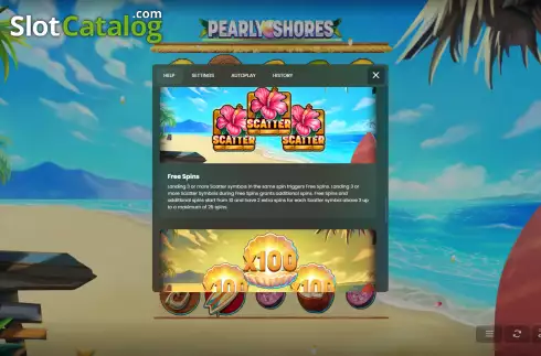 Скрин8. Pearly Shores слот