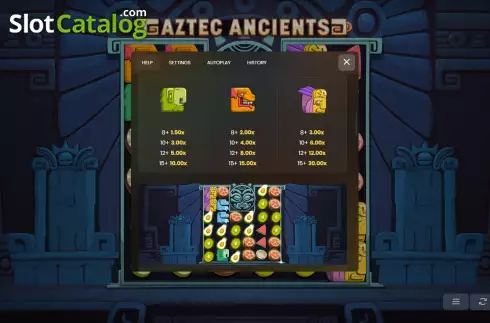 Скрин6. Aztec Ancients слот