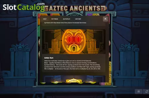 Скрин8. Aztec Ancients слот