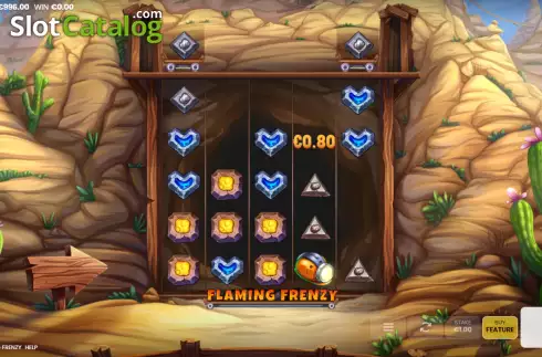 Скрин4. Flaming Frenzy слот
