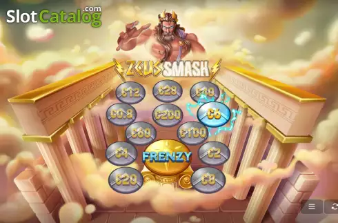 Скрин3. Zeus Smash слот