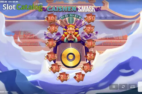 Скрин2. Caishen Smash слот