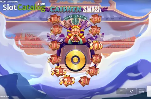 Скрин3. Caishen Smash слот