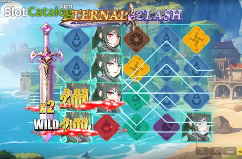 Скрин5. Eternal Clash слот