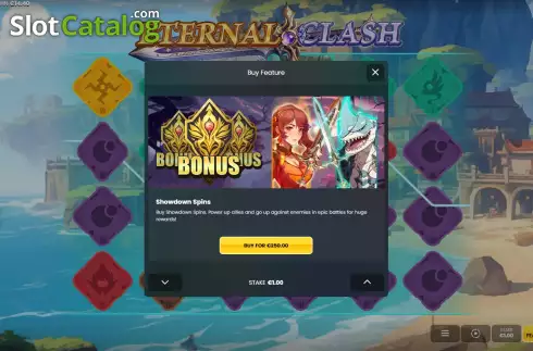 Скрин8. Eternal Clash слот