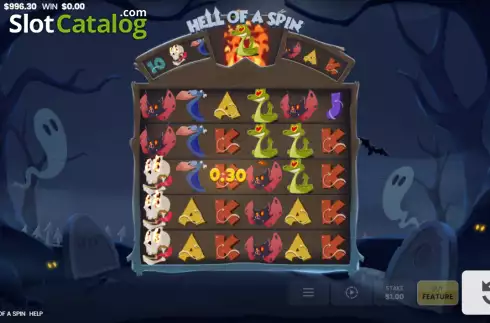 Скрин3. Hell of a Spin (Octoplay) слот