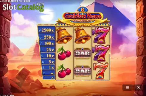 Скрин2. Golden Suns: Chain Collect слот