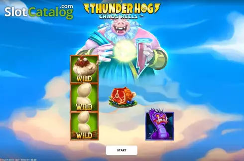 Скрин2. Thunder Hog Chaos Reels слот