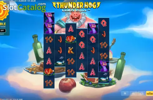Скрин3. Thunder Hog Chaos Reels слот