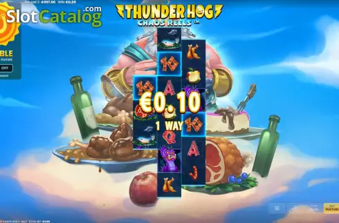 Скрин4. Thunder Hog Chaos Reels слот