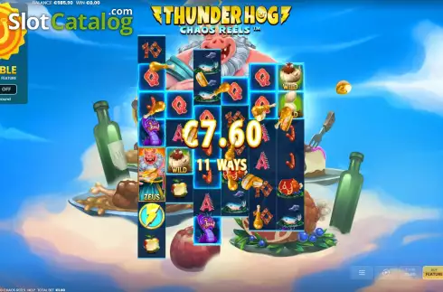 Скрин6. Thunder Hog Chaos Reels слот