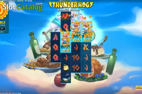 Скрин8. Thunder Hog Chaos Reels слот