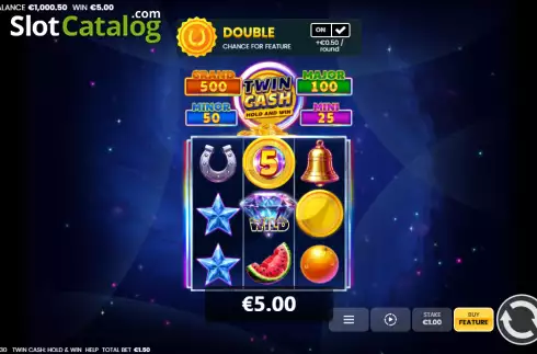 Скрин3. Twin Cash: Hold and Win слот