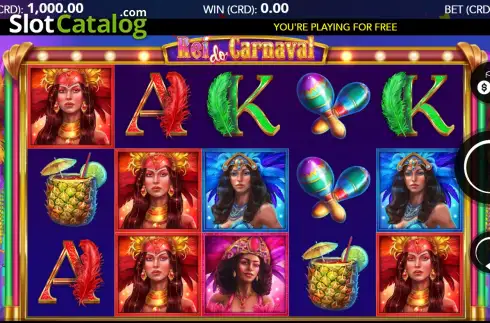 Скрин2. Rei do Carnaval слот