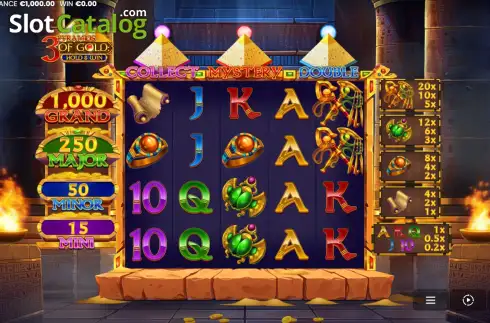 Скрин2. 3 Pyramids of Gold слот
