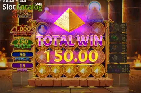 Скрин3. 3 Pyramids of Gold слот